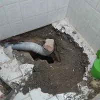 لوله کشی آب وفاضلاب نصب شیرالات وفرنگی