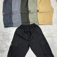 شلوارک 6 جیب پارچه لنین، خارجی، فقط 798ت