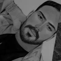 نقاشی سیاه قلم چهره