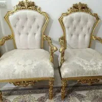 مبل سلطنتی آبشاری جدید در حد نو|مبلمان خانگی و میز عسلی|خرمآباد, |دیوار