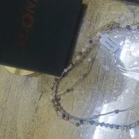 گردنبند ALONE آبکاری و سنگ|جواهرات|قم, پردیسان|دیوار