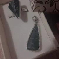 نقره گردنبند و انگشتر