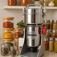 آسیاب/خرد کن صنعتی 500و800 گرمی سیلورکرست آکبند