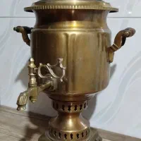 سماور ذغالی برنجی