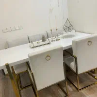 ست نهارخوری فوق العاده لوکس مینمیال و استیل|میز و صندلی غذاخوری|تهران, شهرک چیتگر|دیوار