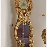 مبل سلطنتی 9نفره ویک ساعت ایستاده|مبلمان خانگی و میز عسلی|اندیشه, اندیشه فاز ۴|دیوار