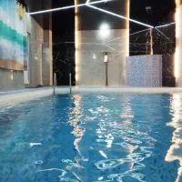 اجاره روزانه باغ ویلا استخر داخل آبگرم