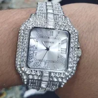 ساعت فول نگین مردانه کارتیر