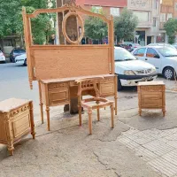 سرویس خواب کاجی چوب سوپر راش|تخت و سرویس خواب|اصفهان, خرم|دیوار