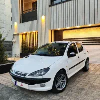 پژو ۲۰۶ تیپ ۲ مدل ۹۲ بی رنگ لوازمی