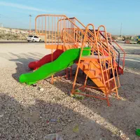 مجموعه بازی پارکی کد۹لوازم مهدکودک تاب پلی اتیلن۹|اسباببازی|قشم, |دیوار