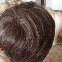 کلاه گیس موی طبیعی کوتاه|آرایشی، بهداشتی، درمانی|رشت, شهرک قدس|دیوار