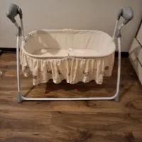 ننو برقی تاشو|اسباب و اثاث بچه|دورود, |دیوار