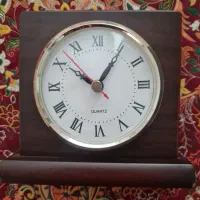 ساعت رو میزی چوبی