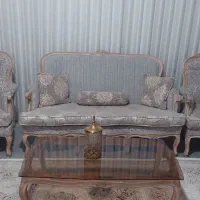 مبل ۹نفره چوب گردو درجه یک