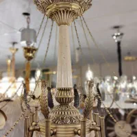 لوستر مهاجر،مدل سنگ و فلز|لوستر و چراغ آویز|تهران, علم و صنعت|دیوار