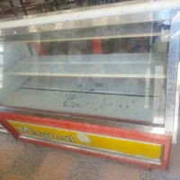 یخچال ویترینی مخصوص مرغ و ماهی موتور دانفوس