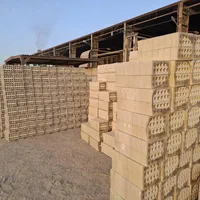 آجر لفتون ده سوراخ سفال مستقیم از کارخانه|مصالح و تجهیزات ساختمان|کرمانشاه, |دیوار