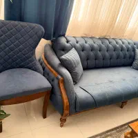 ست مبل ۸ نفره تخت شو ترک،میز تلوزیون،۴صندلی