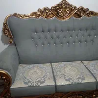 مبل سلطنتی ۷نفره سالم نو نوهستن اصلااستفاده نشدن|مبلمان خانگی و میز عسلی|پیشوا, |دیوار