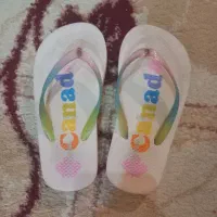 دمپایی لا انگشتی دخترانه اورجینال  برای ۶تا ۷ سال|کفش و لباس بچه|کرج, کوی زنبق|دیوار