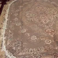 فرش گردویی گرد