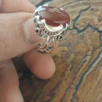انگشتر نقره عقیق یمنی