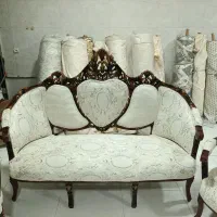 مبل استیل کلاسیک 9 نفره نو به قیمت تولیدی|مبلمان خانگی و میز عسلی|تهران, شهرک ابوذر|دیوار