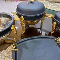 سرویس سوفله مجسمه قابلمه و سایر لوازم