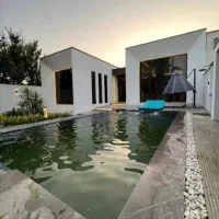 ویلا مدرن 400متر زمین 150متر بنا سه خوابه