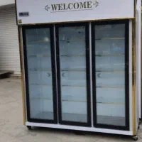 یخچال فریزر صنعتی فروشگاهی  ایستاده مغازه ویترینی