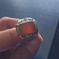 انگشتره نقره عقیق یمن