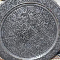 دیوار کوب مسی وسایل قدیمی و آنتیک و قیچی انگلیسی