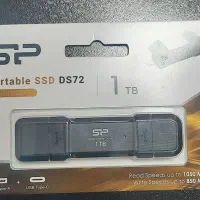 هارد ۱ترا اکسترنال ssd سیلیکون پاور مدل ds72