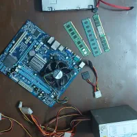 مادر برد سیپیو پاور و رم ست قدیمی|قطعات و لوازم جانبی رایانه|اصفهان, مصلی|دیوار