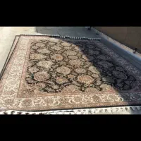 دوتخته فرش ۱۲ متری (نگین مشهد) و دوجفت پشتی