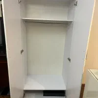 کمد چوبی دو‌درب