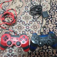 ۴ دسته ی سونی ۱و۲ +یک عدد چهار تایی|کنسول، بازی ویدئویی و آنلاین|اردبیل, |دیوار