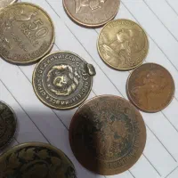 ۱۲ عدد سکه کهنه|کلکسیون سکه، تمبر، اسکناس|باقرشهر, |دیوار