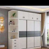 کابینت وکمدو دیوارکوب و درب ورودی واتاق|جاکفشی، کمد، دراور|اصفهان, خانه اصفهان|دیوار