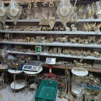 پخش مجسمه وظروف ومیزودکوری برنجی مشهد|مجسمه، تندیس، ماکت|مشهد, وحید|دیوار