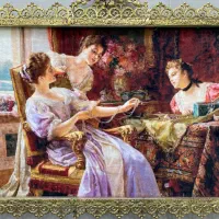 تابلو برنز فرش ماشینی