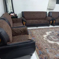 مبل ۷ نفره همراه با میز و عسلی|مبلمان خانگی و میز عسلی|شاهین‌شهر, شهرک گلدیس|دیوار