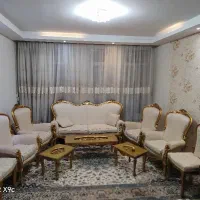 مبل 7 نفره طلایی سلطنتی