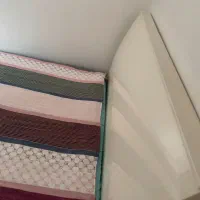 تخت ۲ نفره و تشک طبی رویال و ۲ تا پا تختی|تخت و سرویس خواب|قائم‌شهر, |دیوار