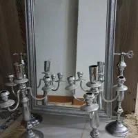 آینه و شمعدان