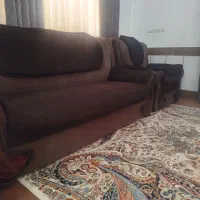 مبل چهار نفری کارکرده تمیز