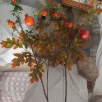 گل مصنوعی و گلدان