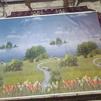 پرده زبرا چاپی|پرده، رانر، رومیزی|مشهد, کوشک مهدی|دیوار