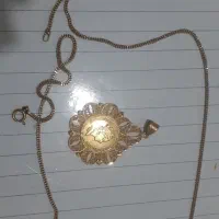 شمش و زنجیر کاملا نو ۱۸ گرم